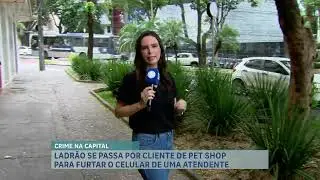 Ladrão se passa por cliente e furta celular em Pet Shop de Belo Horizonte