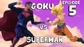 Goku vs Superman Dragon Ball ( Stop Motion ) EP 5: