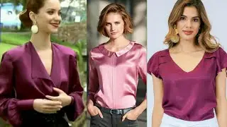 Shining Silk Top Design Ideas 2021-2022