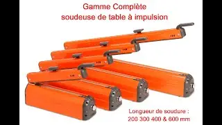 SOUDEUSE DE TABLE &agrave; IMPULSION &eacute;conomique et chauffe rapide
