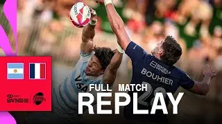 France DOMINATE Los Pumas! 🤯 | Argentina v France | HSBC SVNS Dubai 2025 | Full-Match Replay
