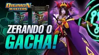 ZERANDO O GACHA - LILITHMON X SHIN - DIGIMON MASTERS ONLINE