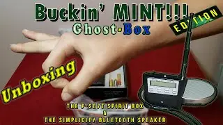 Unboxing with Jordi! Spirit Box P-SB7T and DAS108 Orbital Bluetooth Speaker Buckin' MINT style!