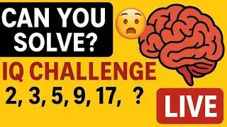 LIVE Math Puzzle 🔥 Can You Crack This Logic? | Brain Teaser Stream | Toys Hub