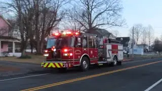 Southington Fire Department Engine 21 responding/arriving on scene of an Odor of Electrical Burning
