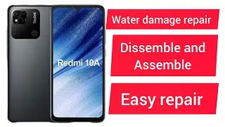 Redmi10A mobile water damage repair just washing with chemical & drying #trending #viral#smartphone