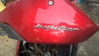 TVS JUPITER AIR FILTER CHANGE