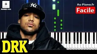 Booba - DKR Piano Facile Tutorial (Instrumental Rap Sombre)