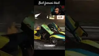 Techno Gamerz Best Ferrari car blast😔