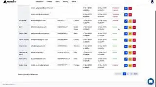 How to manage users and invite users (students) via Academy dashboard and API - Acadle