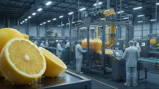 Inside the Lemon Juice Factory &ndash; From Fresh Lemons to Premium Bottled Juice | Full Process