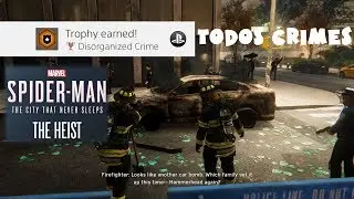 Troféu Crime Desorganizado - Todos Crimes Maggia - Spider Man DLC Episódio 1: O Assalto