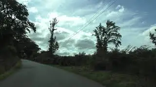 Driving On The D28, D20 & D31 From 22160 Ma&euml;l Pestivien To 22160 Le Croissant, Brittany, France