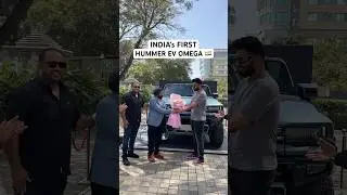 New Hummer EV Delivery 🇮🇳