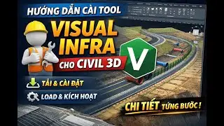 Hướng Dẫn C&agrave;i Đặt Tool Visual Infra Cho Civil 3D | Chi Tiết Từng Bước