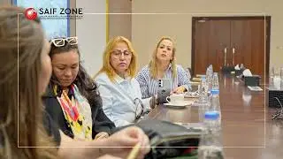 Spanish Delegation visit to SAIF Zone