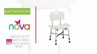 9023 Heavy Duty Bath Seat with Back