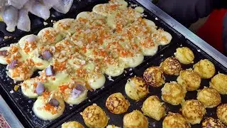 제주도 타코야끼 국화빵 풀빵 토스트 하나야끼 호두과자 맛집 몰아보기 / best Korean food master / Korean street food