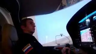 Подготовка на тренажере  DIAMOND DA42