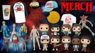 ALL Stranger Things Season 4 Merch Upside Down Hunt!