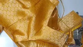 4 tucks blouse stitching step by step