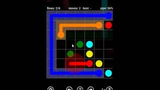 Flow Free - Regular Pack 7 x 7 Level 1