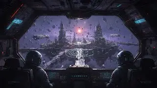Floating Through the Cosmos | Dark Ambient Space Sounds | 4K