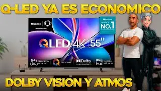 QLED Gamer Q7 Hisense Q7QD: 4K | 144Hz | HDR | 10 bits | Dolby Admos | Dolby Vision | HDMI 2.1 real