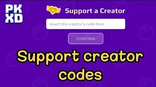 2 support creator codes✨️🤩