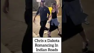 Chris Martin & Dakota Johnson Romancing In Indian Roads❤️