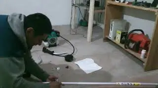 Desbrozadora victeche pt.4 Armando el maneral 