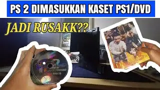 KASET PS1/DVD DIMASUKKAN KE PS2,JADI RUSAK?? #RandomTechot