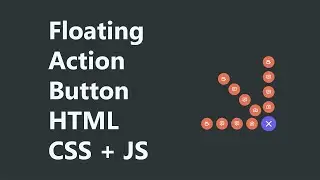 HOW TO Make Floating Action Button - FAB - Use HTML CSS and JavaScript