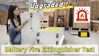 Energy Storage Safety Upgrade! GOBEL&rsquo;s Fire Suppression System Is Here | Installation & Test Demo