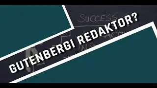 Wordpressi koolitus - Kuidas kasutada Gutenbergi tekstiredaktorit?