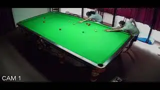Practising straight shot with my daughter #snoooker#snooker practice #snooker straight shots #