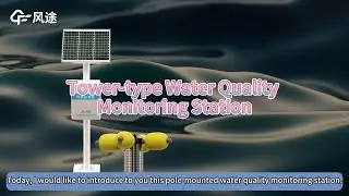 💧Floating Water Quality Monitoring Station