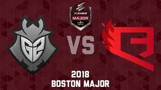 G2 Esports vs Quantum Bellator Fire - CS:GO ELEAGUE Major Boston 2018