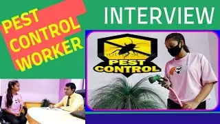 Pest control technician interview | कीट नियंत्रण तकनीशियन | Pest Management interview