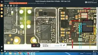 Xiaomi Redmi note 10 charging Schematic diagram