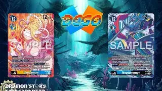 DCGO| Abyss Sanctuary Deck | Neptune Y Venus Deck (Digimon TCG)