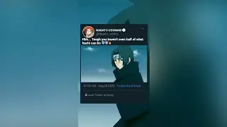 The real Genius of the Uchiha Clan, Itachi Uchiha 🔥🥶 #shorts #short #anime