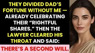 They Divided Dad's Fortune Without Me — Then the Lawyer Said, 