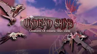 Undead skins!! Skin ideas for Creatures Of Sonaria || Zombies, Skeletons ||