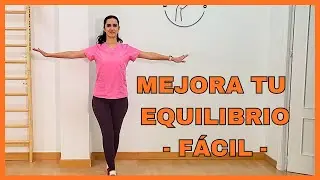 ⚖️ Ejercicios F&Aacute;CILES para MEJORAR el EQUILIBRIO Y la ESTABILIDAD