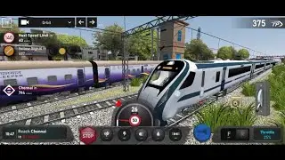 Mahamana Express Journey From Arokkonam To Chennai // Indian Train Simulator //