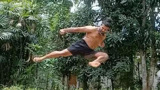Flying Side Kick | van Damme Flying Side Kick Technique | SL Martial Arts | Training Day #short