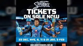 #BigBash2018&nbsp;#6thMatch&nbsp;#AdelaideStrikers, Big Bash 2018-19, Adelaide Skrikers vs Melbourne Renegades