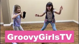 Groovy Girls Sliding Around On New Wood Floors!