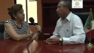 CABO CORTES ENTREVISTA CON GUILLERMO SANDEZ DELEGADO DE LA RIBERA, BCS .mov